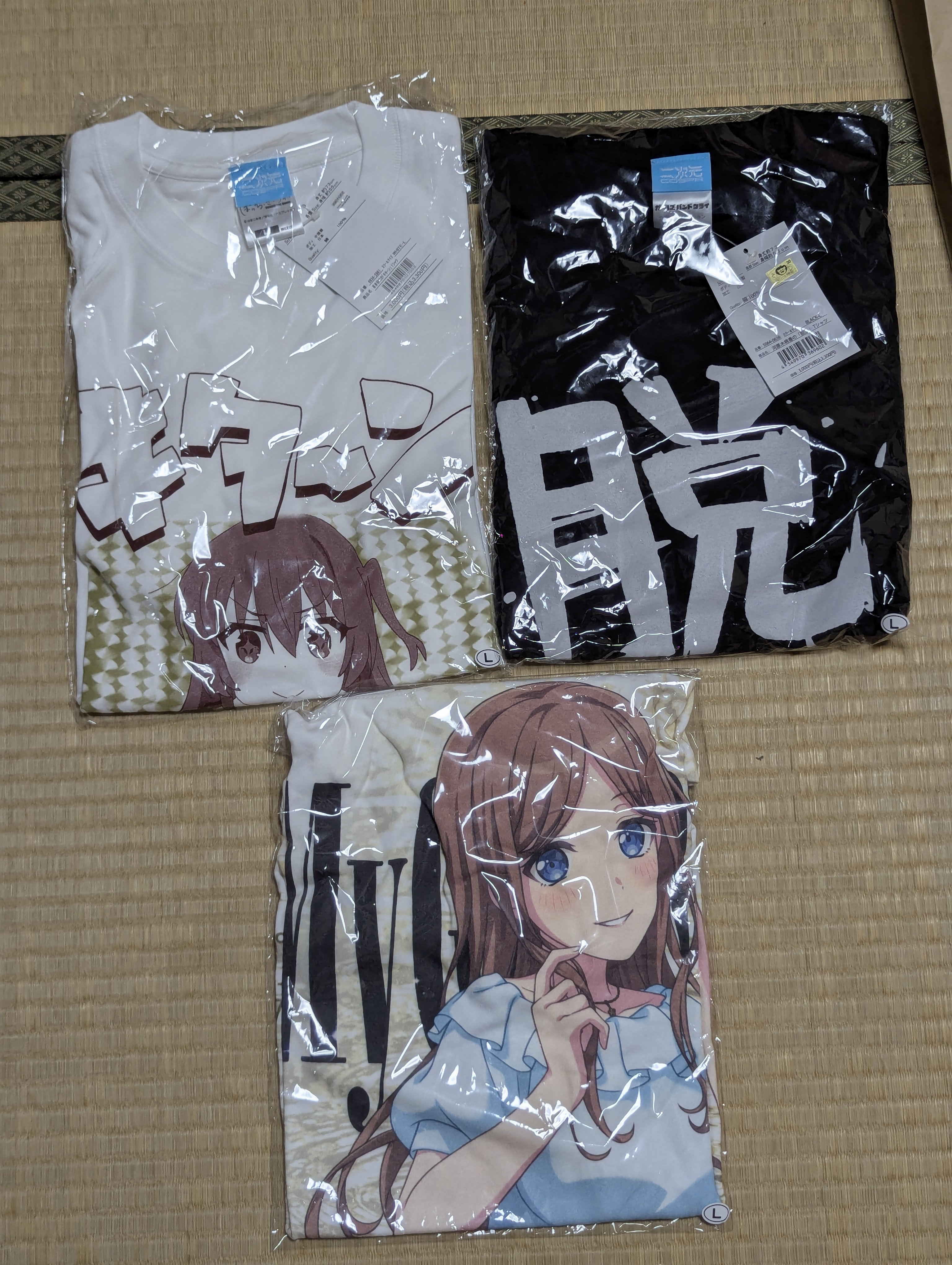 亂逛的路上遇到コスパ的實體店就順手買的痛T